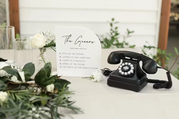 audio guest book wedding